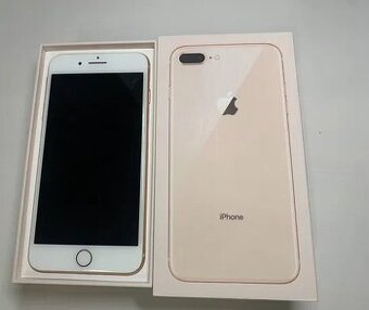 iPhone 8 plus 64gb -gold-plně funkční -velký