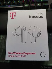 Sluchátka T-Mobile True Wireless Earphones bílé - 1