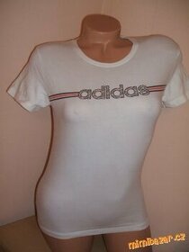 bílé tričko Adidas vel. 152