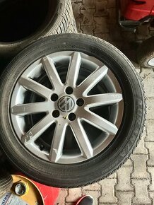 ALU R16 originál VW 5x112 + pneu 205/55R16