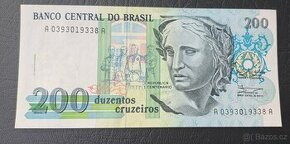 200 Cruzeiros, Brazílie, UNC