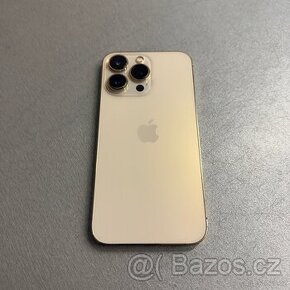 iPhone 13 Pro 128GB zlatý, pěkný stav, 12 měsíců záruka