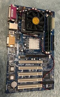 RETRO AsRock socket A (462), AMD Sempron 2400+, 2 Gb DDR