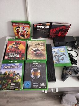 Xbox One 500gb +hry