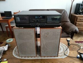 Tapedeck Technics RS-TR474 + reprobedny Tesla . - 1