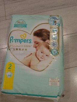 Plenky Pampers Premium Care 2 - 68ks