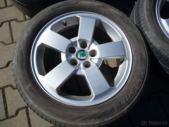 SADA ALU 16 ŠKODA OCTÁVIA I STYLE 5x100 ET 42 - 205/55R16