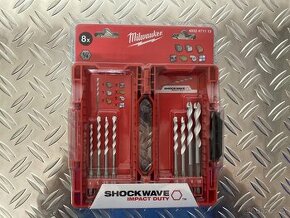 Vrtáky Shockwave 4 - 10 mm Milwaukee 4932471113 8 ks - 1