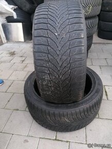 2kusy zimních pneu rozměr 235/40/18 značka falken