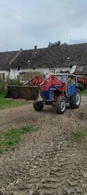 Zetor Crystal 8045 s čelním nakladačem Humpolec