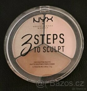 Konturovací paletka NYX Professional Makeup 3 Steps