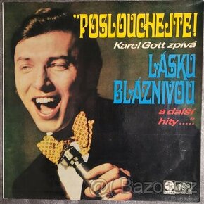 LP KAREL GOTT ZPÍVÁ - POSLOUCHEJTE