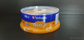 DVD-R Verbatim 4.7GB, 16x, 120min - 25ks - 1