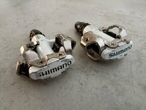 Pedály Shimano PD-M520, bílé SPD