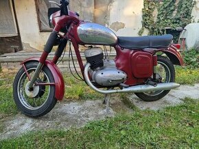 Patina 300k Jawa 250 typ 559 rv 67 platne doklady biele spz