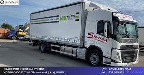 Řidič sk. C na VNITRO. Vozidlo do 12 tun. Brno (Truckjobs)