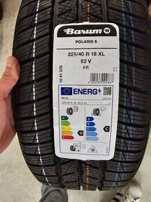 NOVÉ zimní pneu 225/40 R18 Barum Polaris 5 - kompletní sada