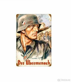 plechová cedule: Wehrmacht propaganda - 1