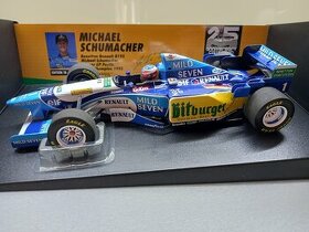 F1 BENETTON B195 MILD SEVEN PACIFIC 1995 SCHUMACHER 1:18