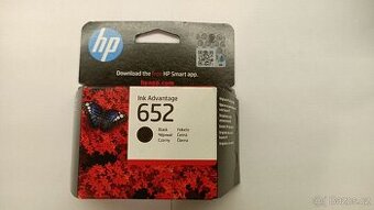 HP 652 originální inkoustová kazeta černá - 1