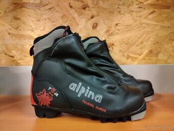 Boty na běžky ALPINA T5JR PLUS na váz. NNN vel. 34 a 21,7cm