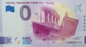 0 Euro Souvenir Titanic konvolut kompletní