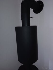 Kouřovod 120 mm s klapkou ( 250 mm )