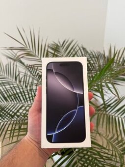 iPhone 16 Pro Max 256GB Black Titanium Nový - 1