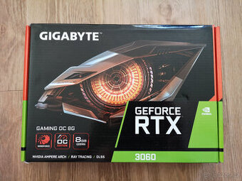 GIGABYTE GeForce RTX 3060 GAMING OC 8G - Rezervace