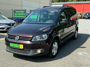 ► VW CADDY MAXI 2,0 TDI - 103 KW, 7 MÍST, NAVI, TAŽNÉ ◄