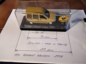 Model Trabant +Renault Kangoo