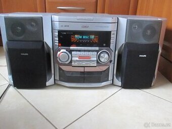 Nabízím hifivěž Philips. Radio hraje. Přehrávání CD a MC kaz - 1