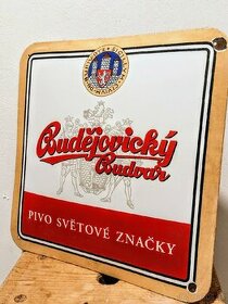 Cedule smalt - Budějovický Budvar - 1