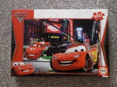 puzzle Educa - Cars 2, 100 dílků, TOP stav - 1