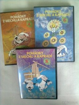 3 ks DVD Pohádky z mechu a kapradí SLEVA