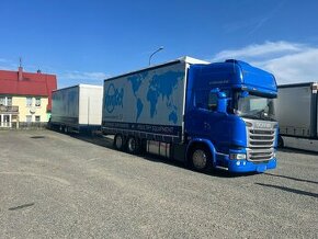 TANDEMOVÁ SOUPRAVA SCANIA R450 2017 + RETARDER