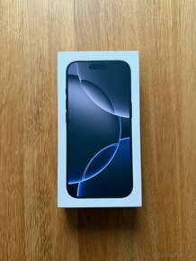 Nový iPhone 16 Pro 128GB Black Titanium | CZ záruka 24m