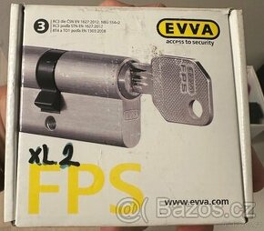 Cylindrická bezpečnostní vložka EVVA FPS, 51+61 mm