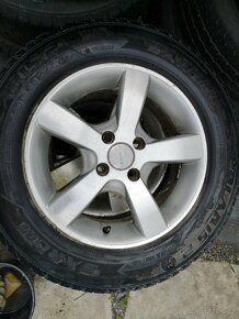 ALU KOLA 14, 4x98 FIAT, obuté 185/70/14 - 1