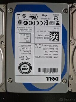 SAS disk SSD DELL 200GB