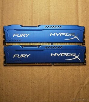 HyperX fury 2x4gb