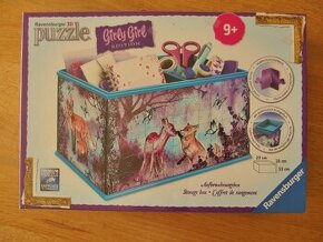 3D Puzzle - úložný box (tužky, pastelky ..) zvířátka - NOVÉ - 1