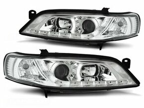 Prodám PŘEDNÍ SVĚTLA OPEL VECTRA B, 1995-1998, LED DAYLIGHT,