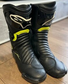 Boty ALPINESTARS SMX-6 v2 black/yellow fluo vel. 45