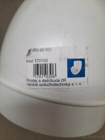 KRUHOVÉ KOLENO VP 150-90 KO, Ø 150 MM, 90° - 1