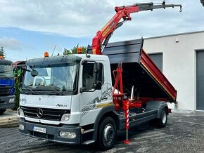 MERCEDES-BENZ ATEGO 1224 SKLÁPĚČ S3 HYDRAULICKÁ RUKA KIPPER