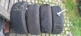 Hliníkové disky, zimní pneu 205/55 R16 (5 mm) Toyota