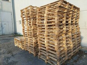 Dřevěné a dřevotřískové palety za flašku - 1