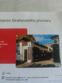 Voucher Strahovský pivovar