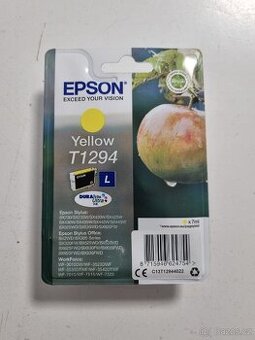 Originální náplň do tiskárny Epson Yellow T1294